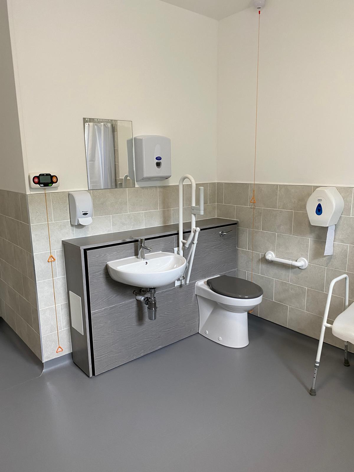 bathroom with disabled facilities