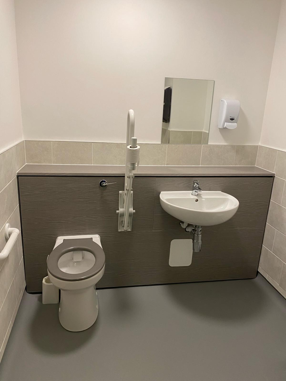 bathroom with disabled facilities