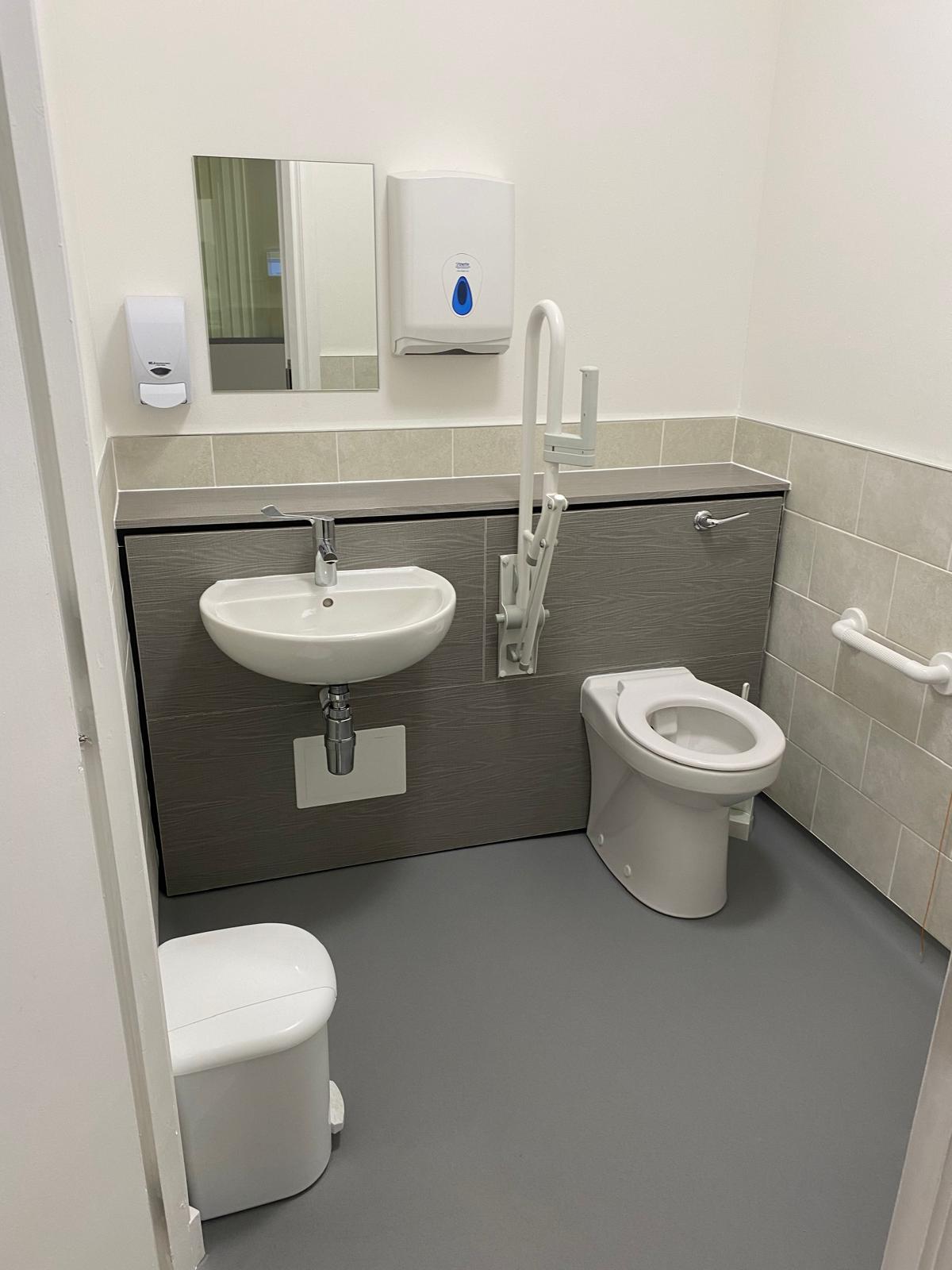 bathroom with disabled facilities